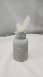 Flower: Industrial Concrete Vase