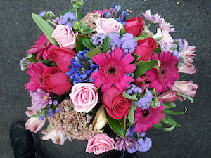 Blue and Pink Mix Bunch