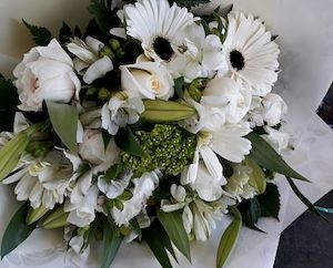 White and Green Bunch