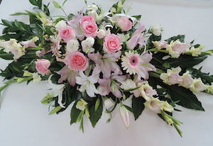 Pastel Pink Casket