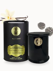 Surmanti Black Raspberry & Vanilla Fragranced Candle