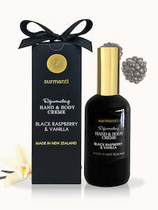 Surmanti Black Raspberry & Vanilla Hand & Body Cream