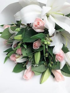 Soft Pastel Hand Tied Floral Bouquet