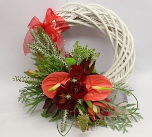 Tropical New Zealand Christmas Wreath