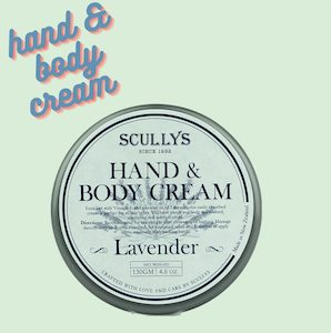 Scullys Lavender Hand and Body Cream