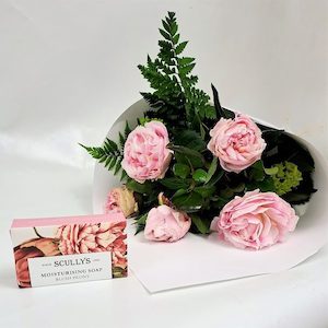 Peony with a Special Free Gift Soap