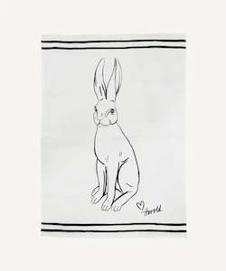 Harold the Hare Tea Towel