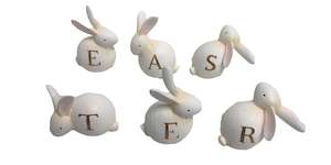 Flower: Luxe Easter Letter Bunny set