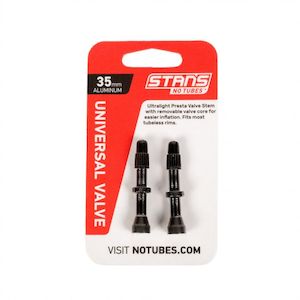 Stan's NoTubes Universal Presta Valve Set (Pair) - Alloy