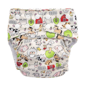 Farmyard Fun (Toddler) Cloth Nappy