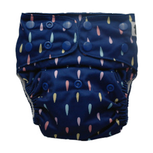 Raindrops XL (Toddler) Cloth Nappy