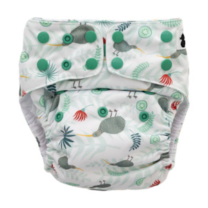 Kiwi Jungle XL (Toddler) Cloth Nappy