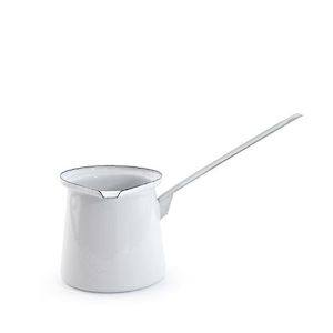 Gift: Enamel Butter Melter - White