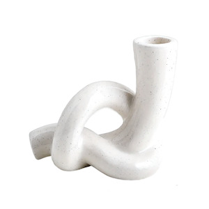 Ceramic Knot Candle Holder