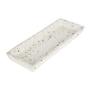 Terrazzo Square Tray - Seashell