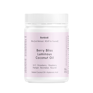 Berry Bliss Luminous Coconut Oil |Bliss ƒruit Retreat 250g / 8.81 oz