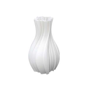 Gift: Louella White 3D Printed Ceramic Vase