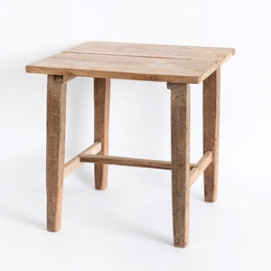 Teak Bedside Table Natural