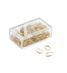 Gift: Paper Clips | Petite | Gold | Set of 120