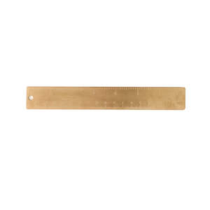 Brass ruler