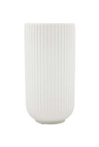 Anri Ribbed Ceramic Vase