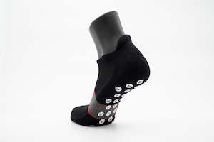 Black Fly Grip Ankle Socks