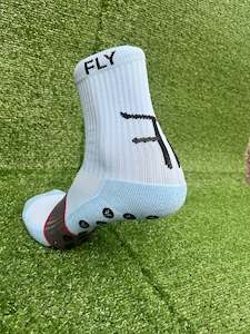 Baby Blue Fly Grip Socks