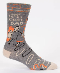 Men's socks - Here Comes Cool Dad