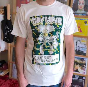 Toy Love 'Gluepot' T-Shirt by Joe Wylie (Natural Colour)