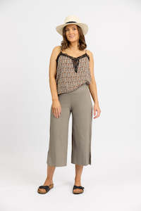 Vassalli Paris wide leg crop Late