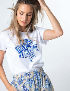 Stella +Gemma T-SHIRT - WHITE BOWTIFUL BOW