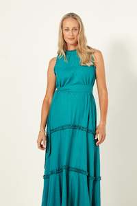 Lemon Tree Belen Dress Teal