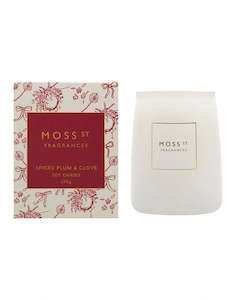 Moss Street large candle 370g  spice plum a nd cove Starty Night