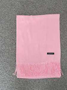 Cashmere scarves Baby Pink