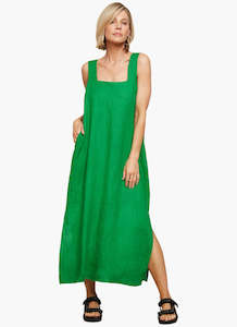 Clothing: Eb&Ive Halcyon tank dress Emerald