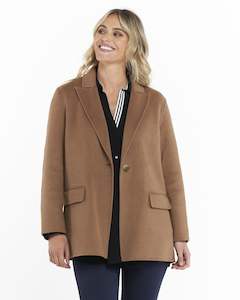 Betty Basics Amsterdam Coat  buscuit