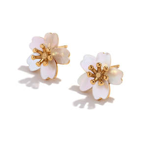 Flower mother of pearl Earrings