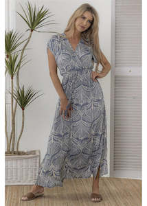 Clothing: Delta S/Sleeve Maxi Dress