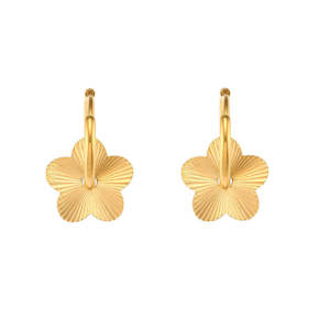 Flying Saucers flower  earrings