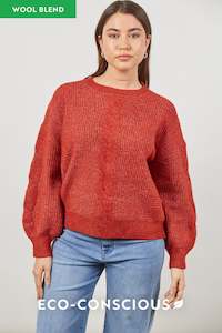 Isle of mine Renew Jumper Picante