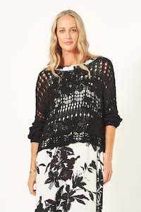 Clothing: Lemon tree Ibiza knit black