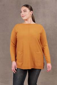 Eb &Ive Alana knit Ochre