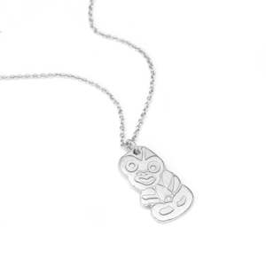 Little Taonga Tiki Necklace silver