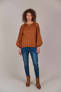 E&Ive Laax Button Blouse Hazel