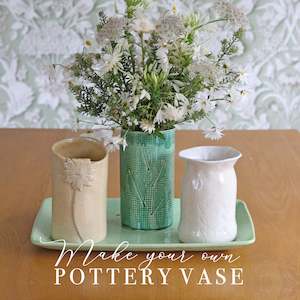 Pottery Night Class: Make your own vase on Thursday 30 May