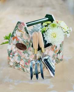 Floral Painted Tool Caddy Workshop