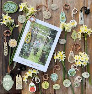 The Joy of Gardening + free gift (a handmade "Joy" pottery pendant or brooch)