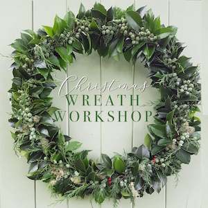 Christmas Wreath Workshop This Saturday @ 2pm