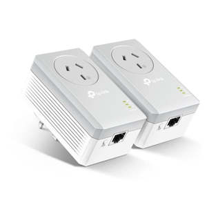 Household appliance: Tp-Link Tl-Pa4010Pkit Av600 Powerline Adapter With Ac Pass Through Starter Kit TP5050