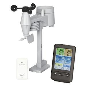 Wireless Digital Weather Station With Colourful Lcd Display And Wifi